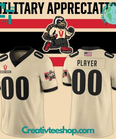 Vegas Knight Hawks 2025 Military Night Personalized Football Jersey