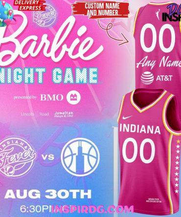 Indiana Fever X Barbie Night 2024 Basketball Jersey