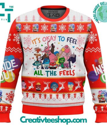 Inside Out Ugly Christmas Sweater