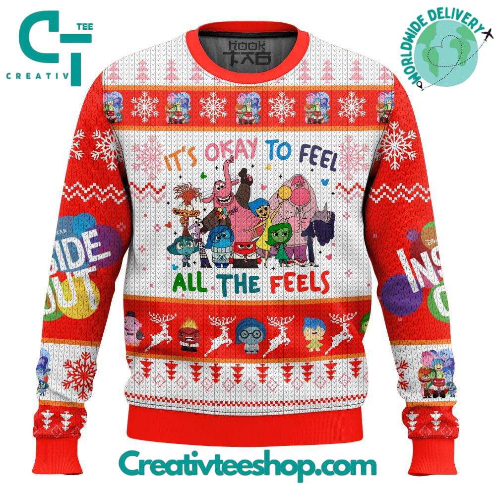 Inside Out Ugly Christmas Sweater