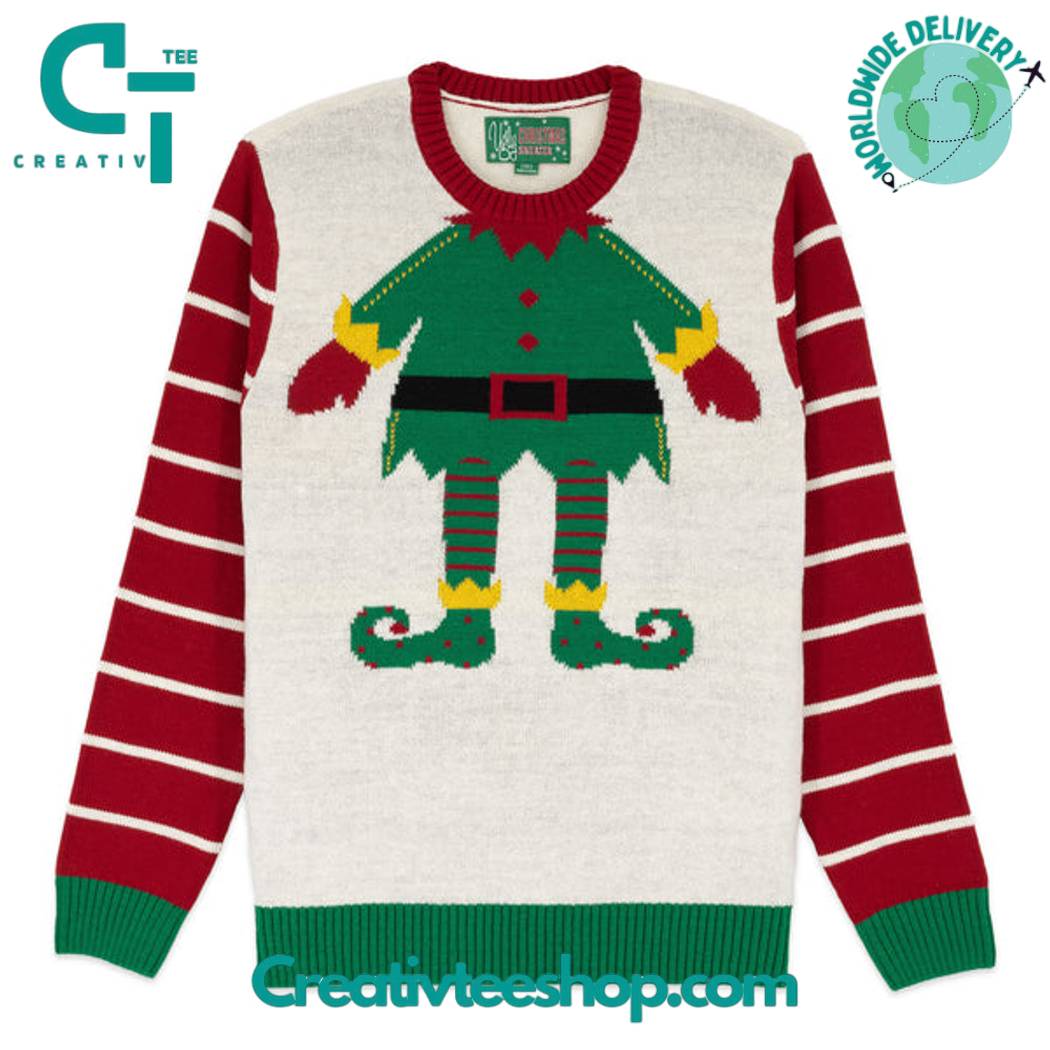 Elf Yourself Ugly Christmas Sweater