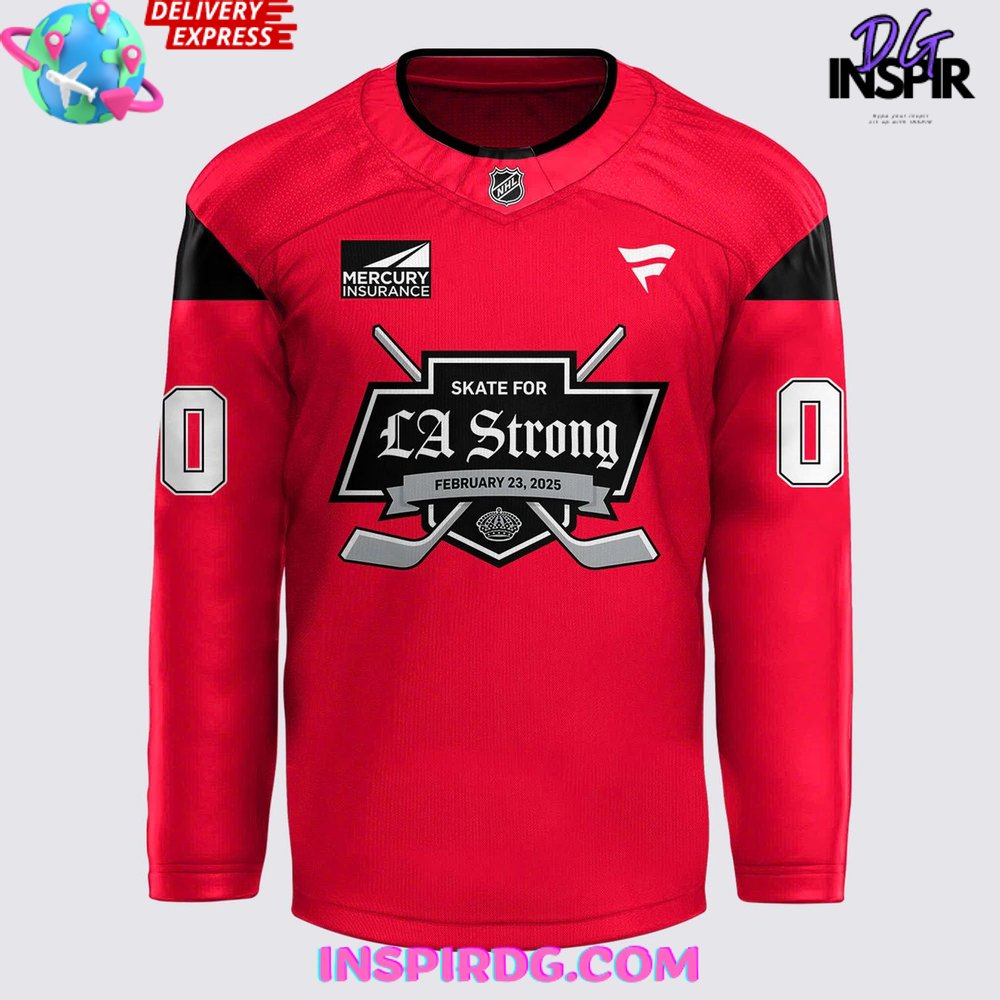 La Strong Los Angeles Kings Limited Red Jersey - Image 2