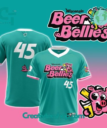 Lakeshore Chinooks Wisconsin Beer Bellies Football Jersey