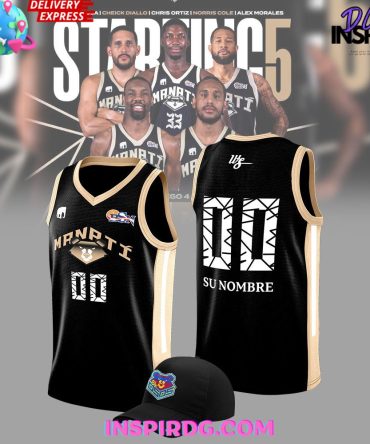 Los Osos De Manatí 2024 Black Basketball Jersey