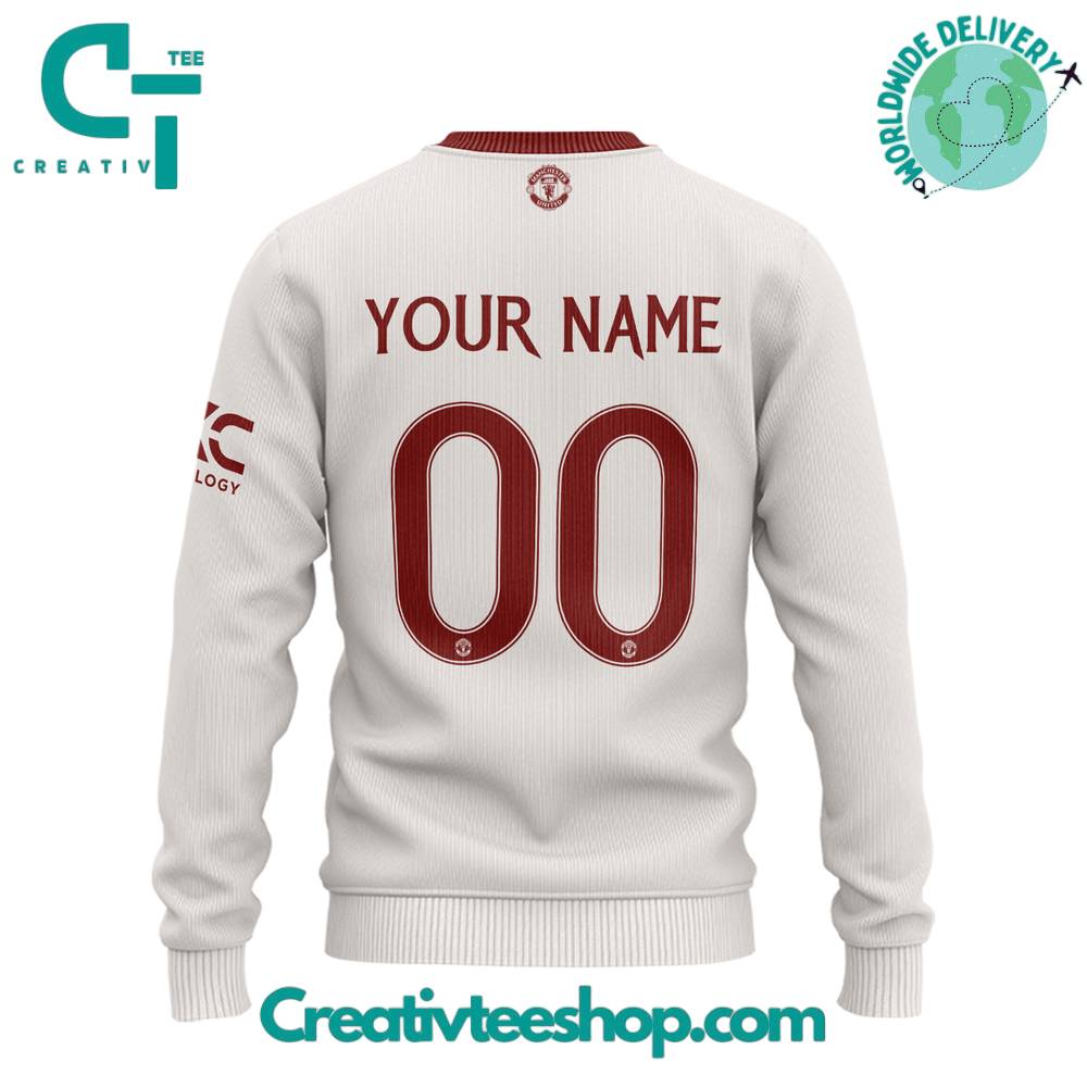 Manchester United Third Kits Personalized Sweater - Image 3