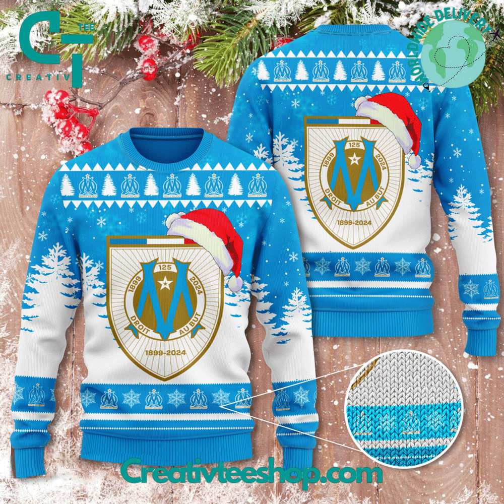 Marseille Fc Ugly Christmas Sweater