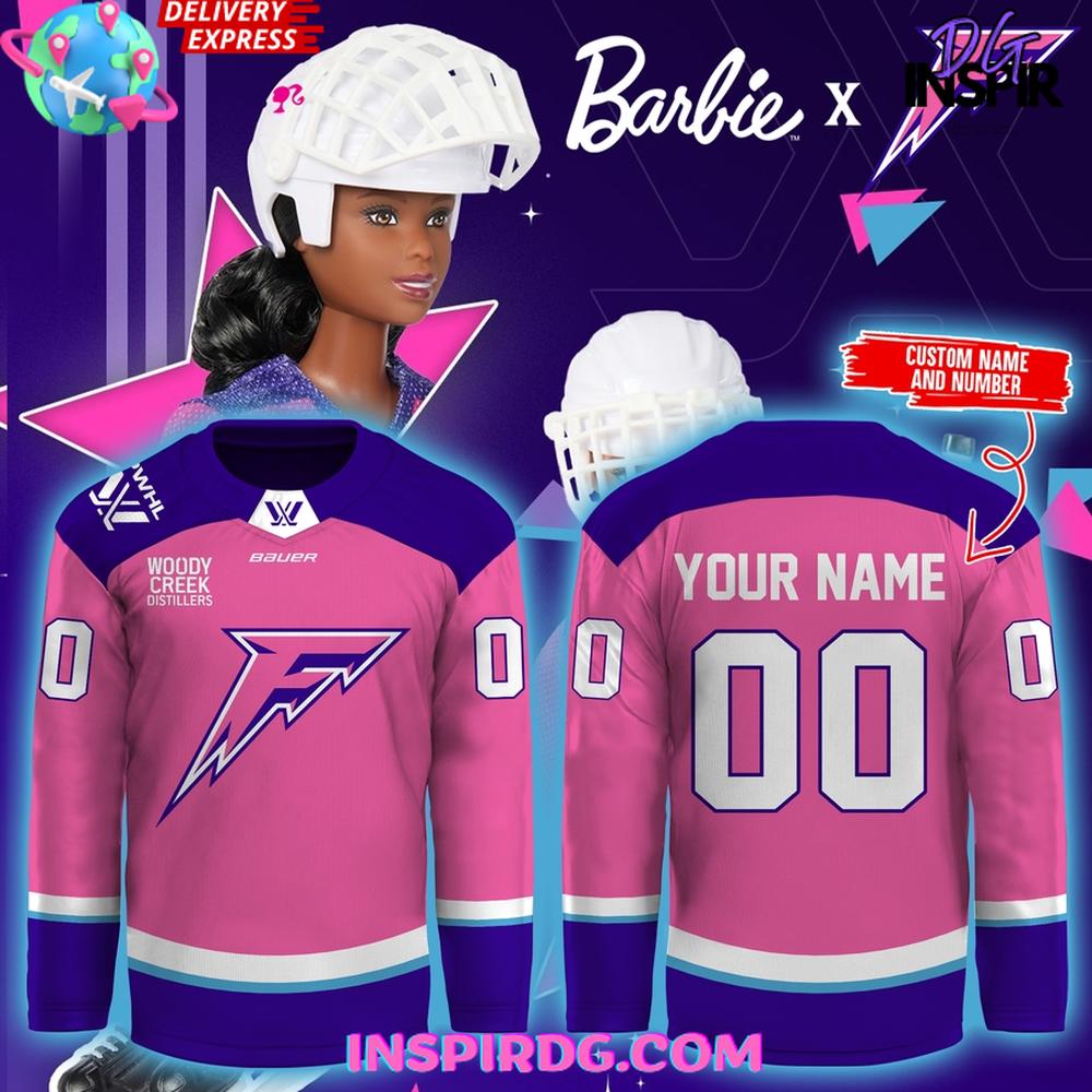 Minnesota Frost X Barbie Night 2025 Special Hockey Jersey