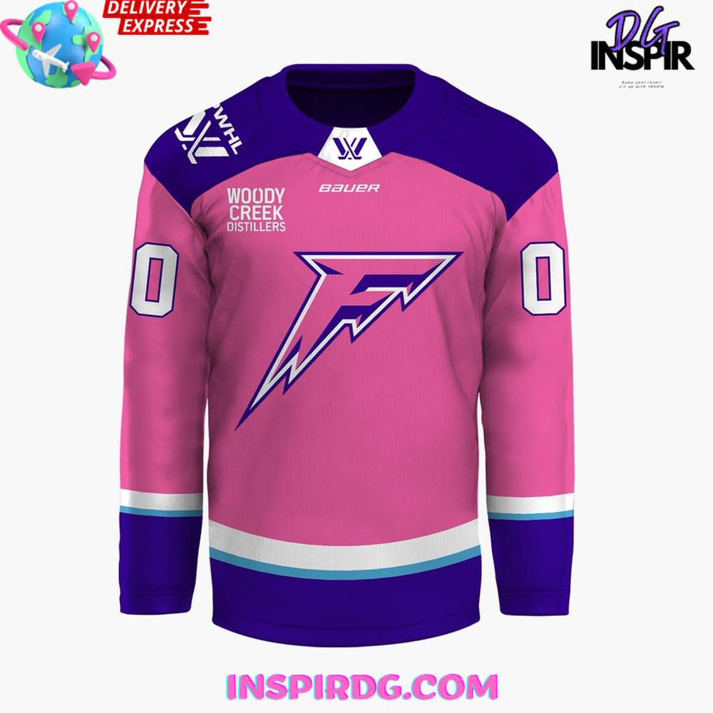 Minnesota Frost X Barbie Night 2025 Special Hockey Jersey - Image 2
