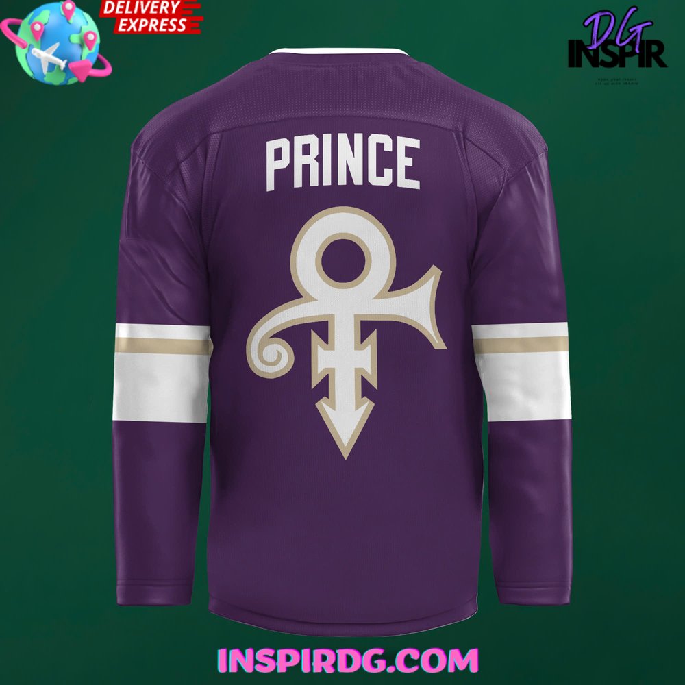 Minnesota Wild Prince Night Limited Hockey Jersey - Image 3