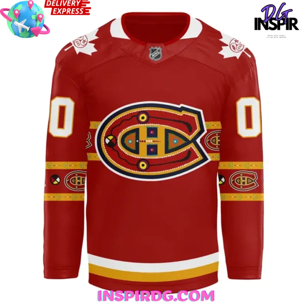 Montreal Canadiens X Indigenous Canada Heritage 2025 Hockey Jersey - Image 2