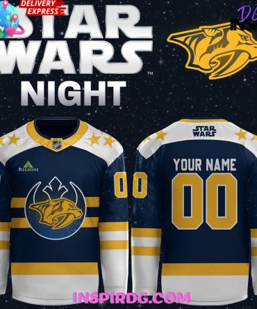 Nashville Predators X Star Wars Night Special Hockey Jersey