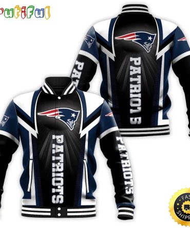New England Patriots Baseball Jacket For Fans
