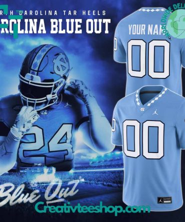 North Carolina Tar Heels Blue Out Special Edition Football Jersey