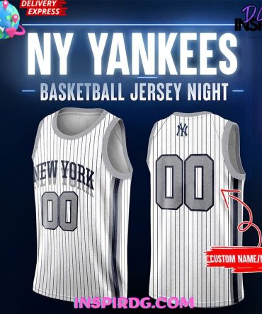 2025 New York Yankees Basketball Jersey Night