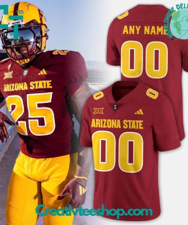 Arizona State Sun Devils Special New Football Jersey - Red