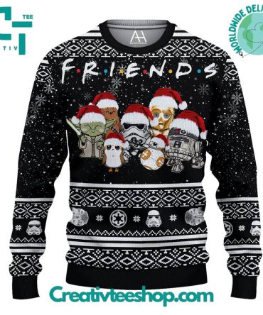 Star Wars X Friends Movie Ugly Christmas Sweater