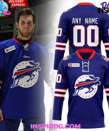 Rochester Americans Bills Day 2025 Hockey Jersey
