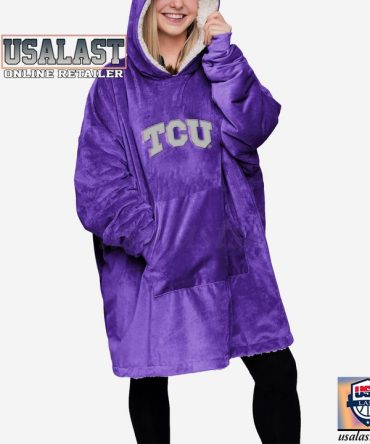 Tcu Horned Frogs Wearable Blanket Sweatshirt