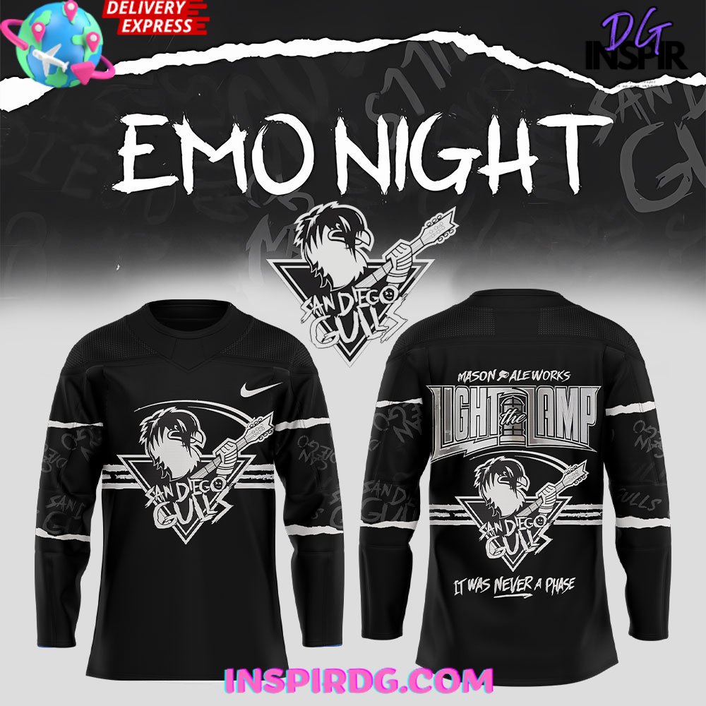 San Diego Gulls Emo Night 2025 Jersey