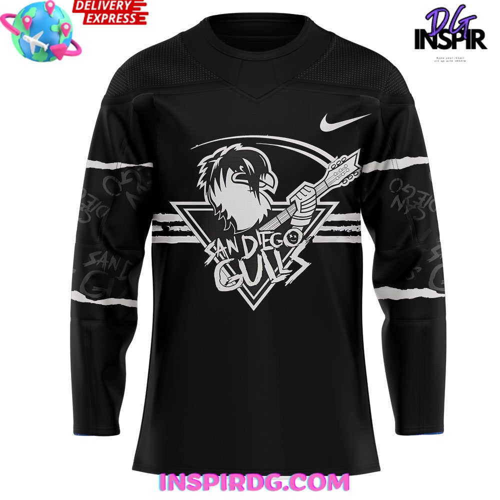 San Diego Gulls Emo Night 2025 Jersey - Image 2