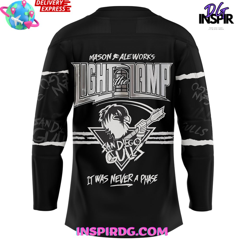 San Diego Gulls Emo Night 2025 Jersey - Image 3
