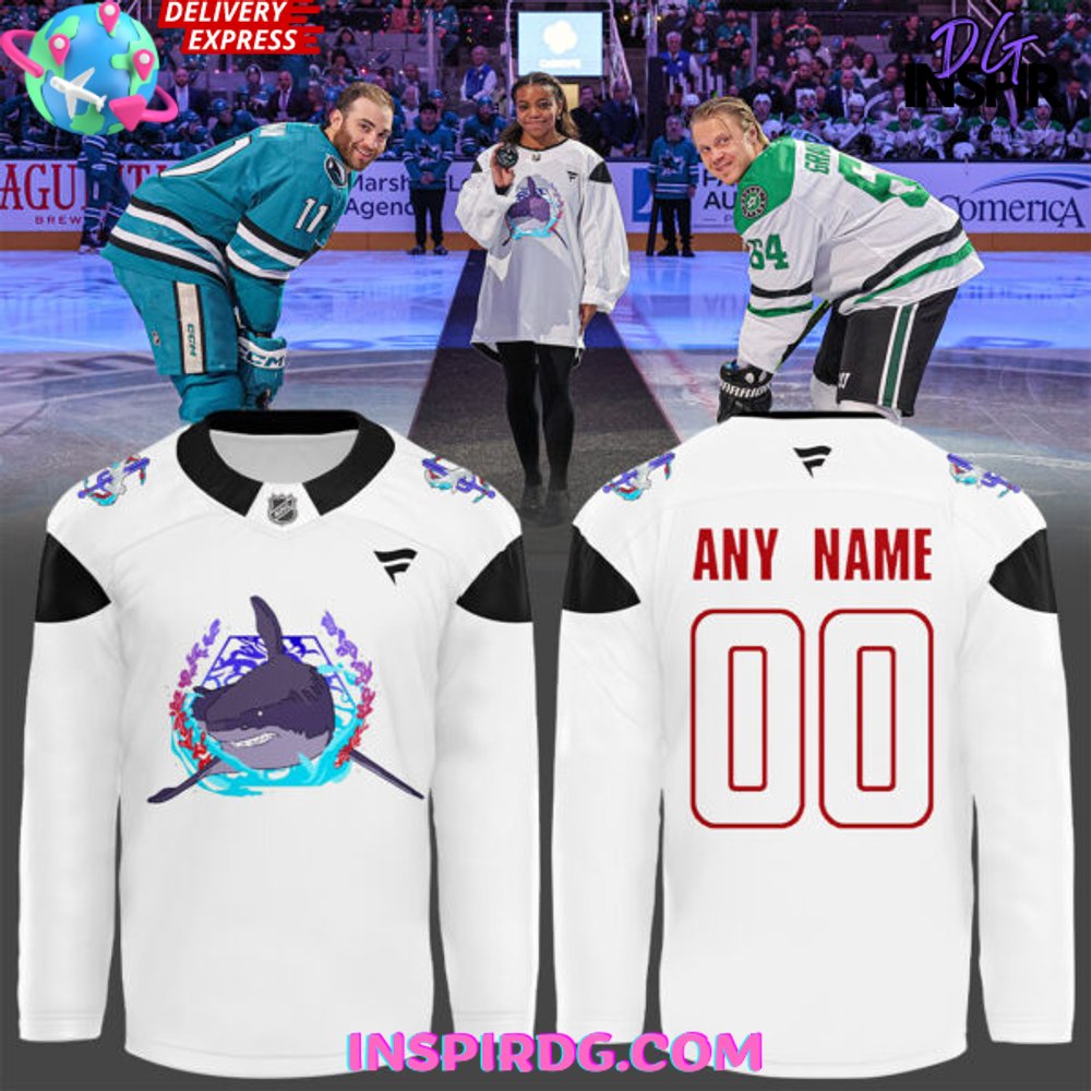 San Jose Sharks Celebrating Black History Special Hockey Jersey