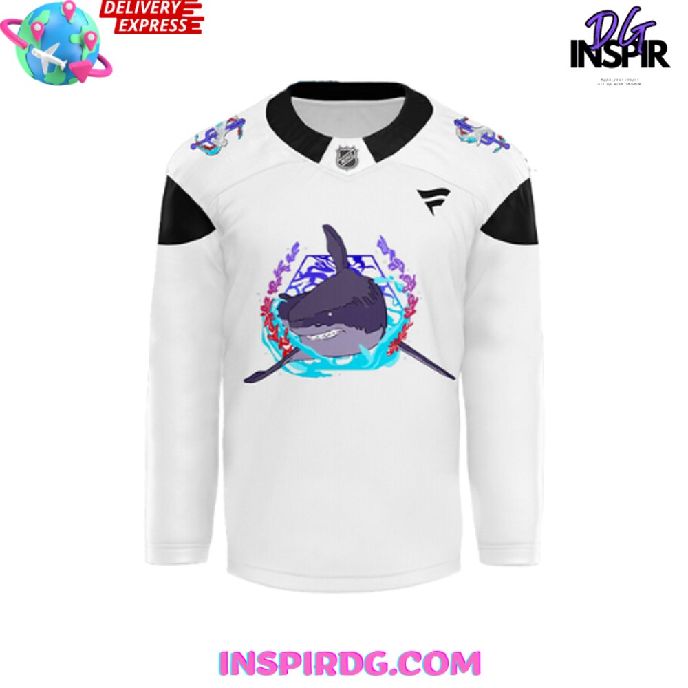 San Jose Sharks Celebrating Black History Special Hockey Jersey - Image 2