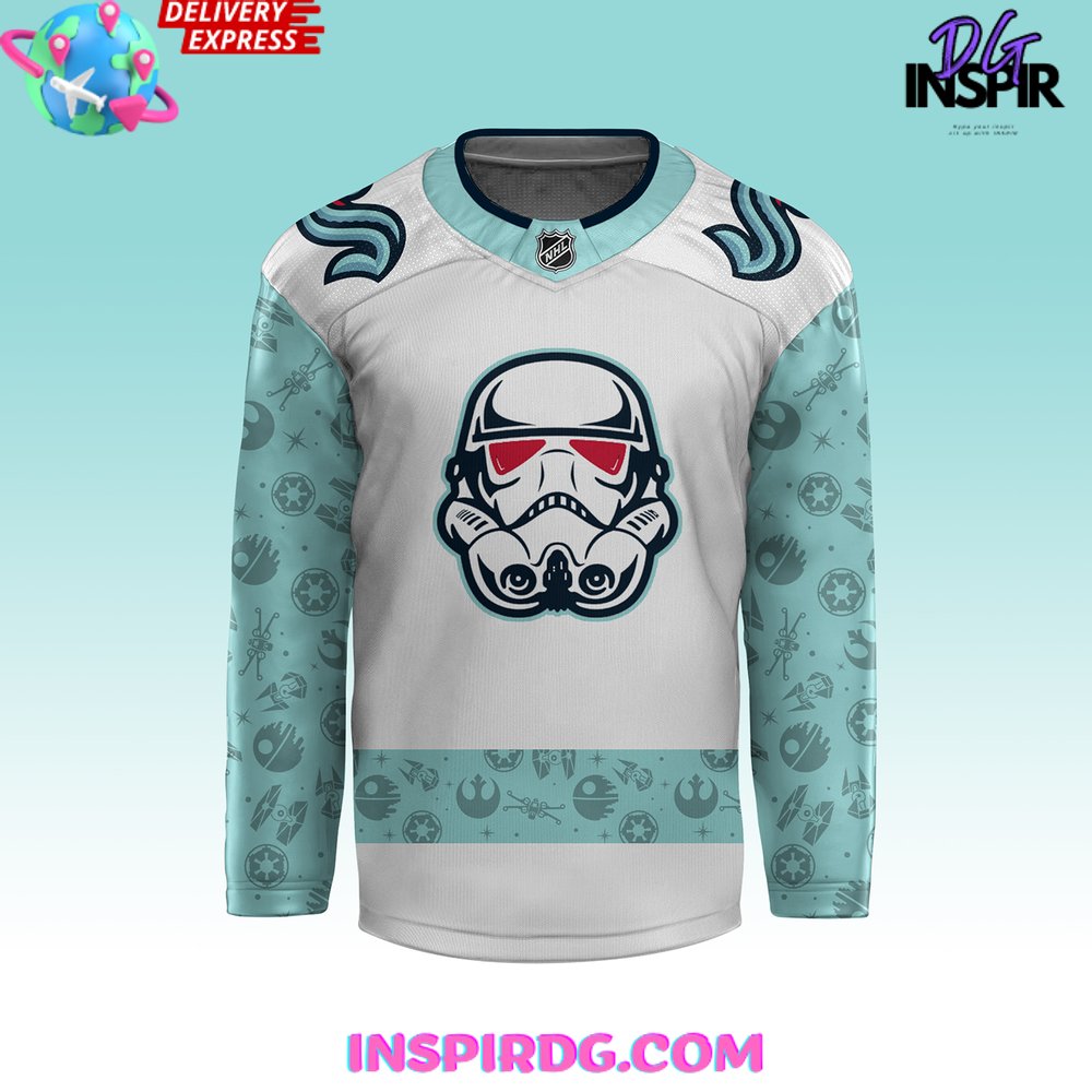 Washington Capitals X Star Wars Night 2024 Hockey Jersey - Image 2