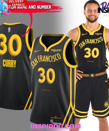 Stephen Curry Golden State Warriors City Edition 2024 Basketball Jersey