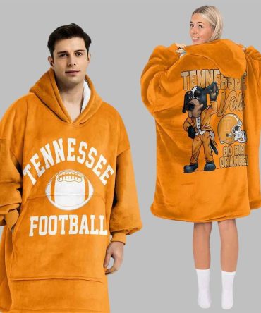 Tennessee Football Unisex Blanket Hoodie
