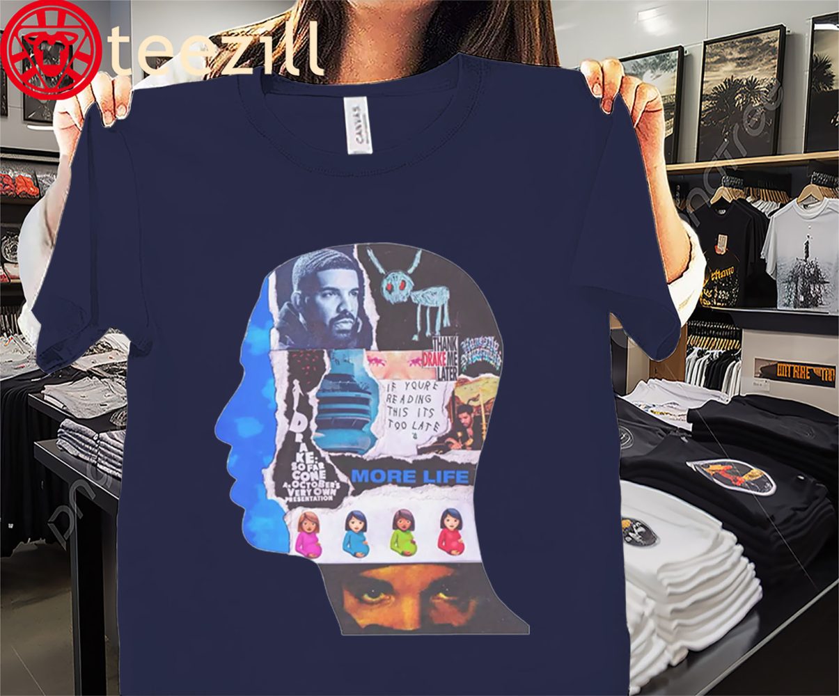 The Evolution 2025 Drake Mind Collage Shirt - Image 2