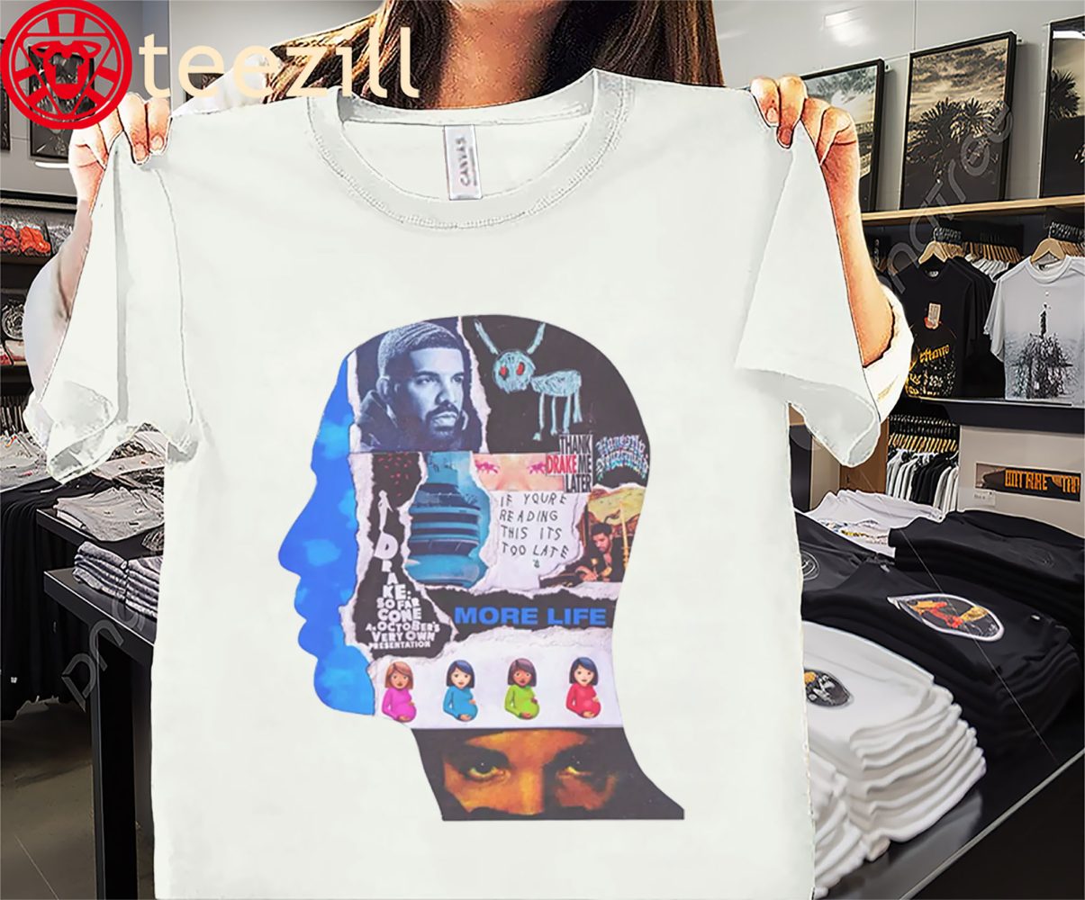 The Evolution 2025 Drake Mind Collage Shirt