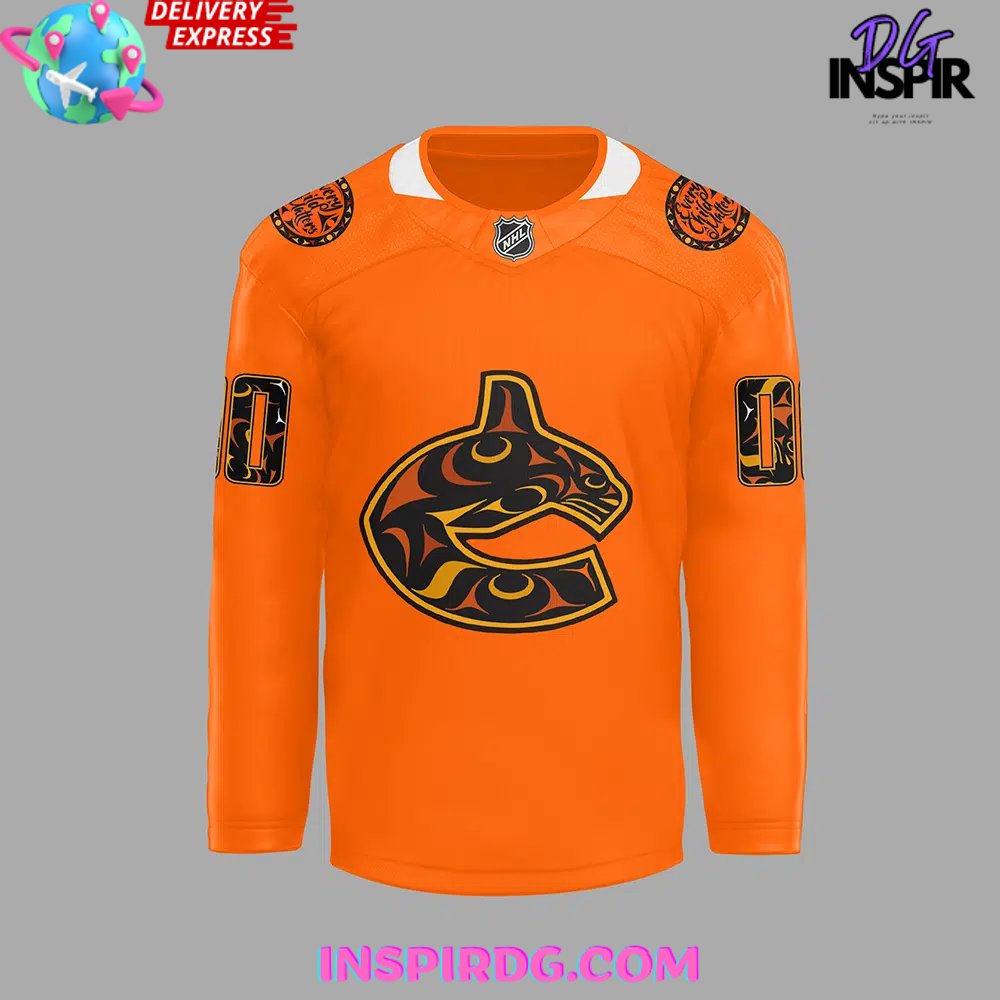 Vancouver Canucks Every Child Matters 2024 Hockey Jersey - Image 2