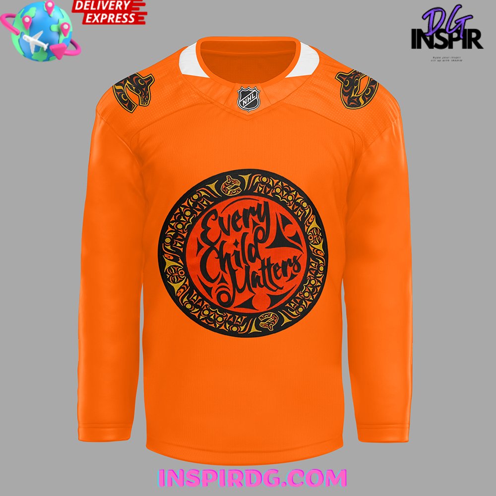 Vancouver Canucks Every Child Matters Hockey Jersey - Image 2