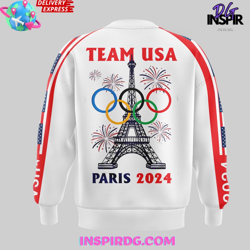 Snoop Dogg Usa Team Olympic Paris 2024 Sweatshirt - Image 3