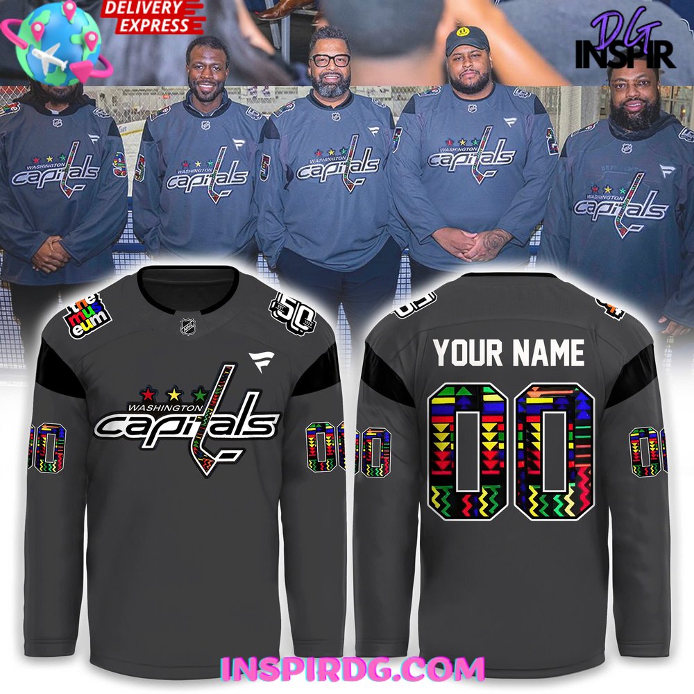 Washington Capitals 2025 Black History Celebration Jersey