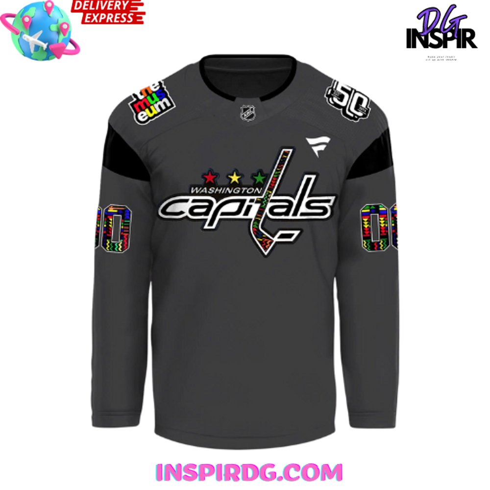 Washington Capitals 2025 Black History Celebration Jersey - Image 2