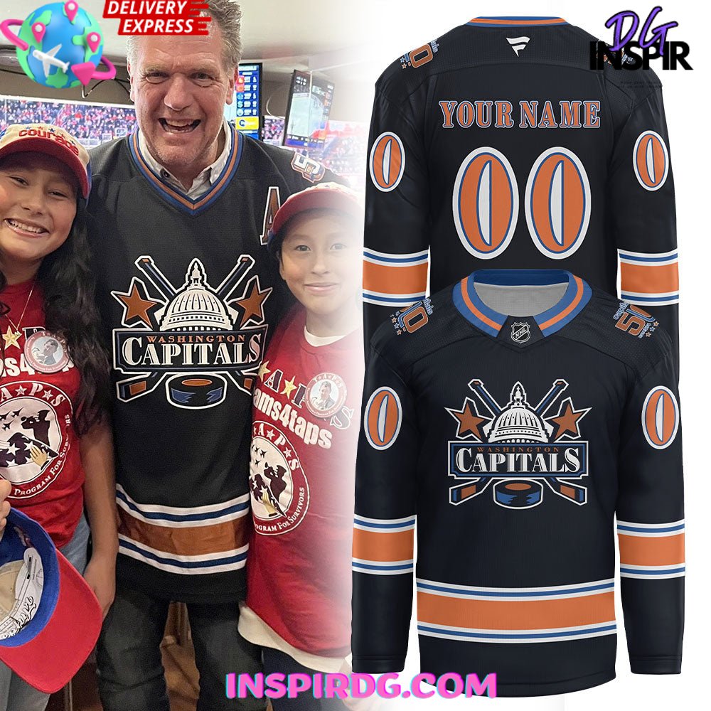 Washington Capitals 50Th Anniversary Special Hockey Jersey