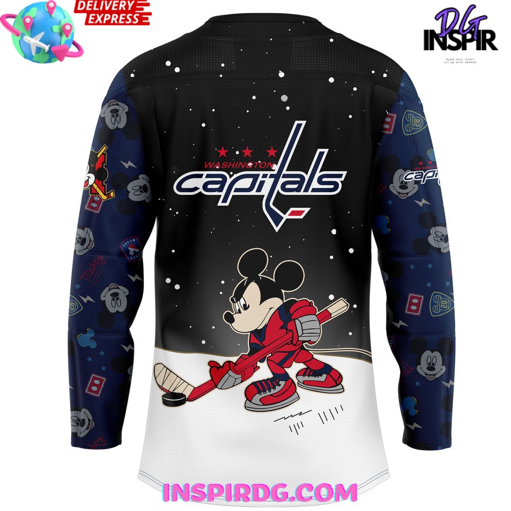 Washington Capitals Mickey & Friends Special Hockey Jersey - Image 3