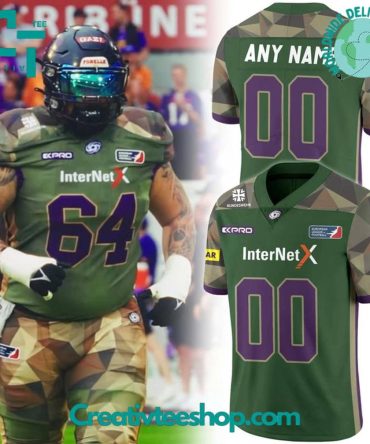 Frankfurt Galaxy Bundeswehr Special Camo 2025 Football Jersey