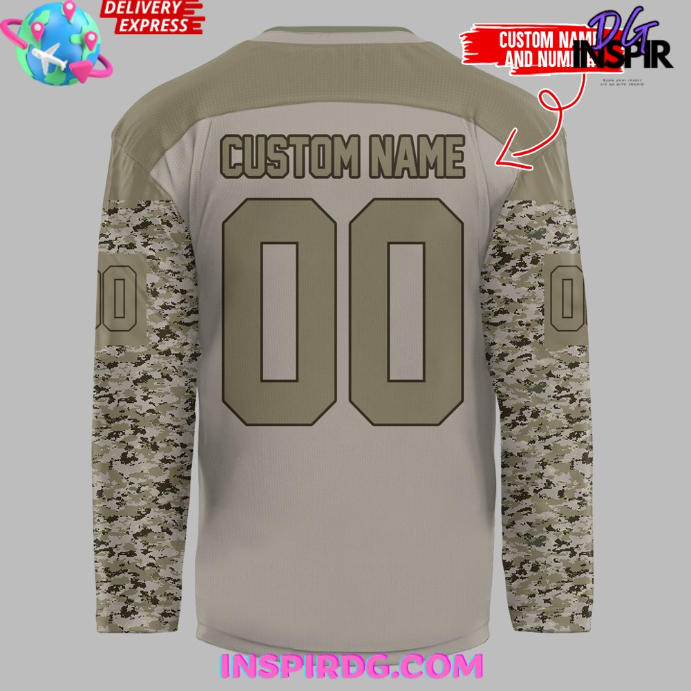 Winnipeg Jets Military Appreciation 2024 Hockey Jersey - Image 3