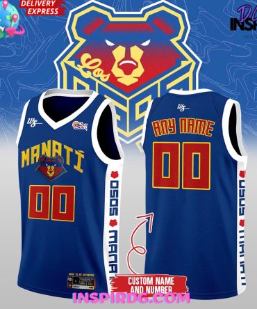 Ws X Osos De Manatí Away 2024 Basketball Jersey