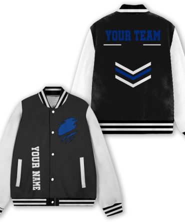 Custom Your Team Name Personalized Varsity Baseball Jacket