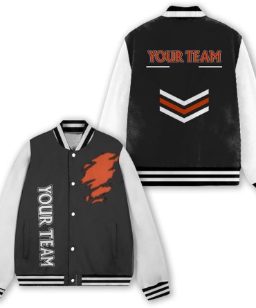 Custom your team name sport Personalized Varsity Baseball Jacket