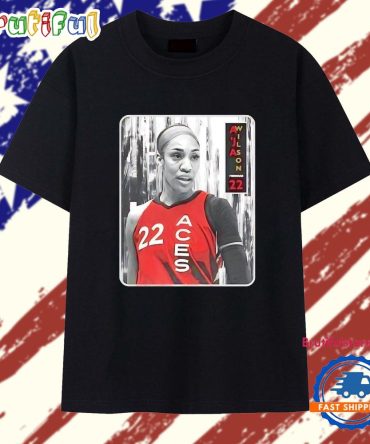 A’Ja Wilson Las Vegas Aces Basketball Vintage T Shirt