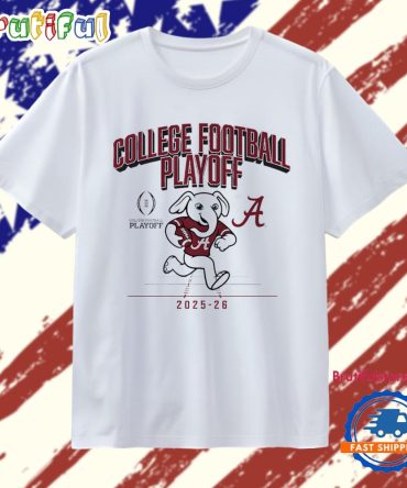Alabama Football 2025-26 Cfp Mascot T Shirt