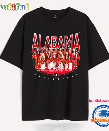 Alabama Women’S Basketball Team Collage Ncaa 2025 T Shirt