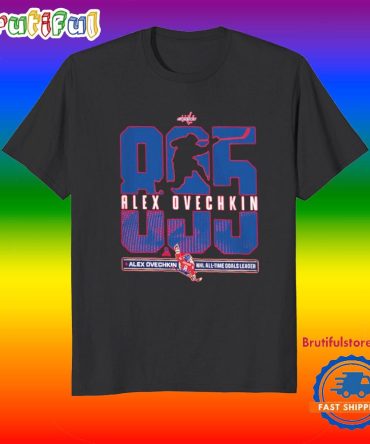 Alexander Ovechkin Washington Capitals Nhl All-Time Leading Goal Scorer New T Shirt