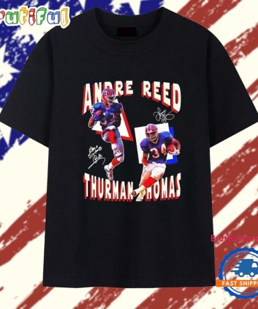 Andre Reed And Thurman Thomas Aerial And Ground T Shirt