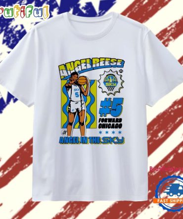 Angel Reese Chicago Sky Angel In The Sky T Shirt